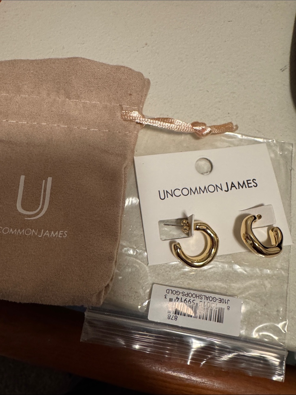 Uncommon James Small Gold Hoops